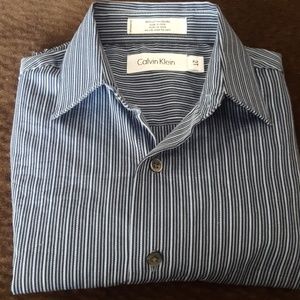 brand new Calvin Klein striped toddler shirt